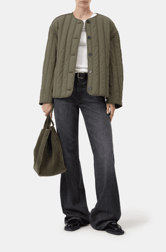 [클로즈드] CLOSED 리사이클 나일론 퀼팅 자켓 QUILTED JACKET XS 2