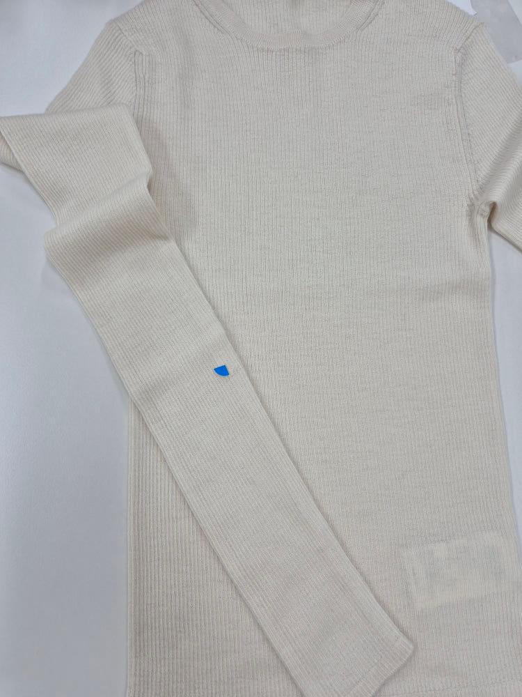 [리퍼브] [네이키드 캐시미어]  앰버 크루넥 AMBER BEIGE 3