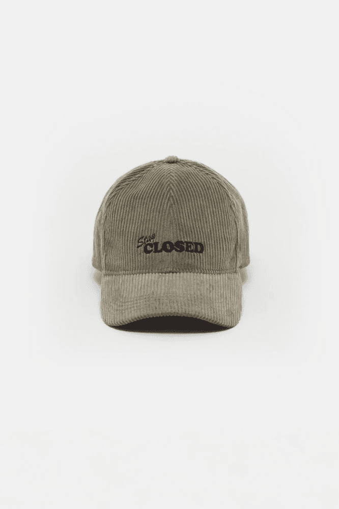 [클로즈드] CLOSED CAP 코듀로이 캡 모자 카키 2
