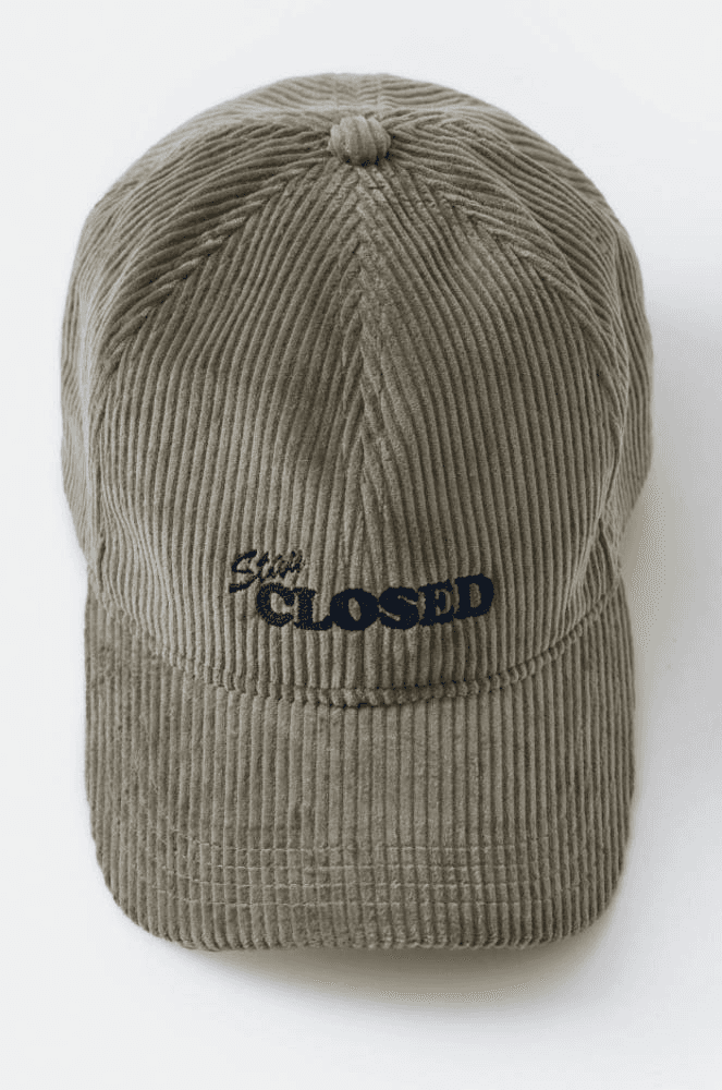 [클로즈드] CLOSED CAP 코듀로이 캡 모자 카키 9