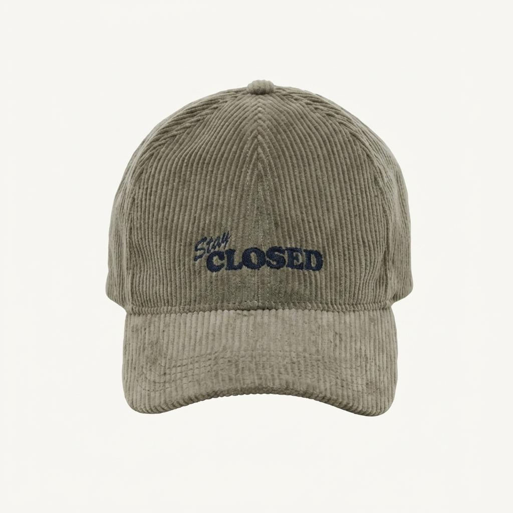 [클로즈드] CLOSED CAP 코듀로이 캡 모자 카키 1
