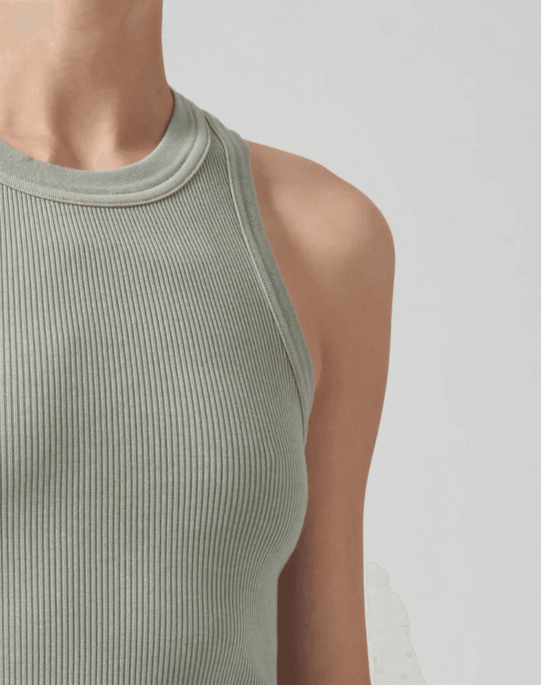 [시티즌]  이사벨 립 탱크 스프링 모스 ISABEL RIB TANK SPRING MOSS 5