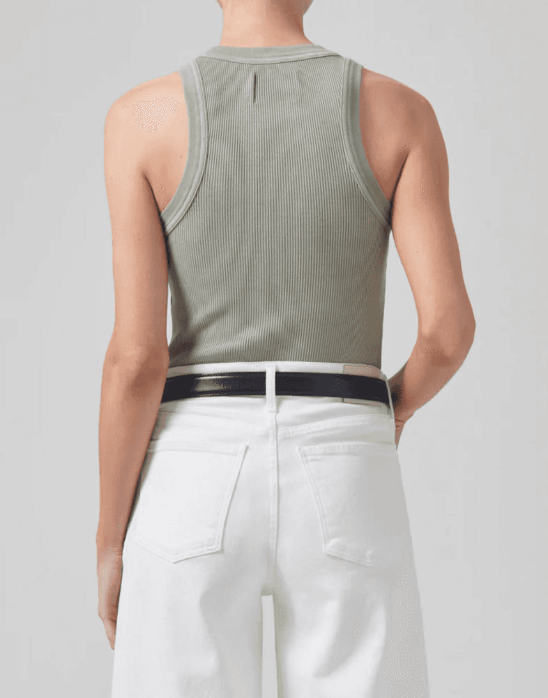 [시티즌]  이사벨 립 탱크 스프링 모스 ISABEL RIB TANK SPRING MOSS 9