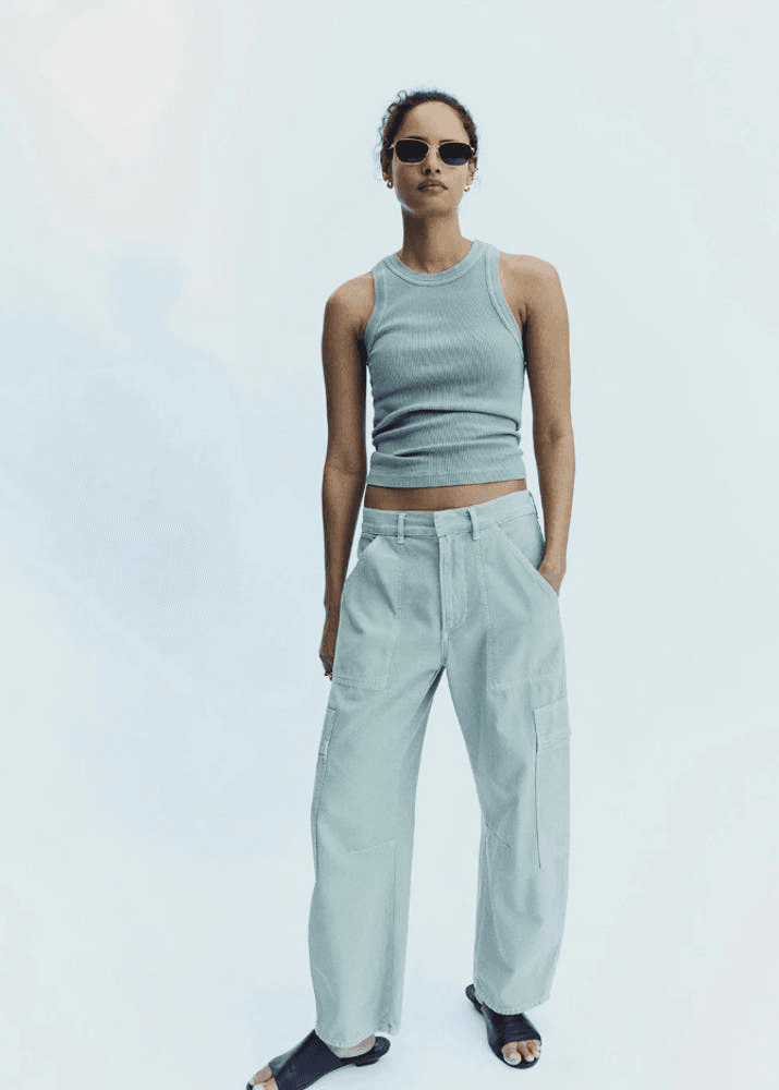 [시티즌]  이사벨 립 탱크 스프링 모스 ISABEL RIB TANK SPRING MOSS 6