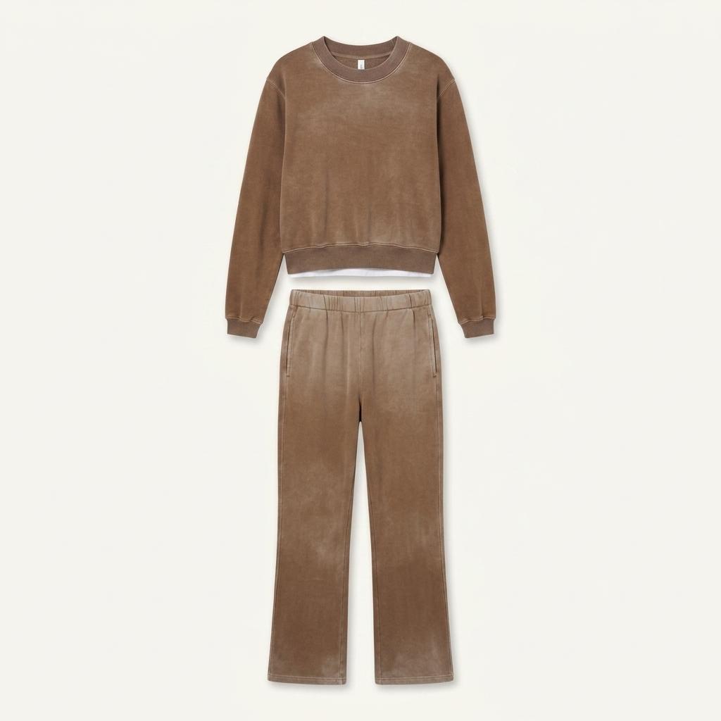 [코튼시티즌] COTTON CITIZEN ROMA SWEATPANT LIGHT BROWN 1