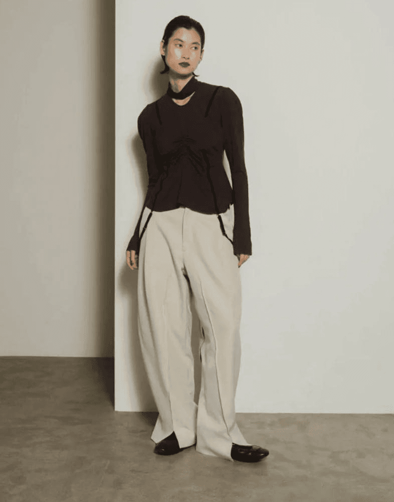 [크누스마프] KNUTH MARF FRONT SLIT PANTS 9