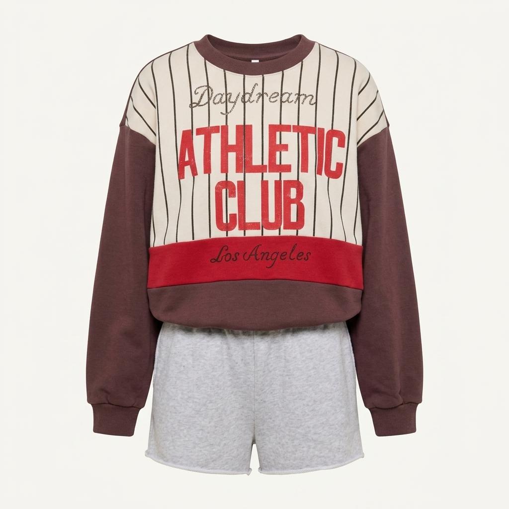 [데이드리머] ATHLETIC CLUB COLORBLOCKED SWEATSHIRT 1