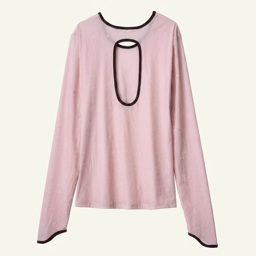 [크누스마프] KNUTH MARF 투웨이 벨루어 탑 PINK 1