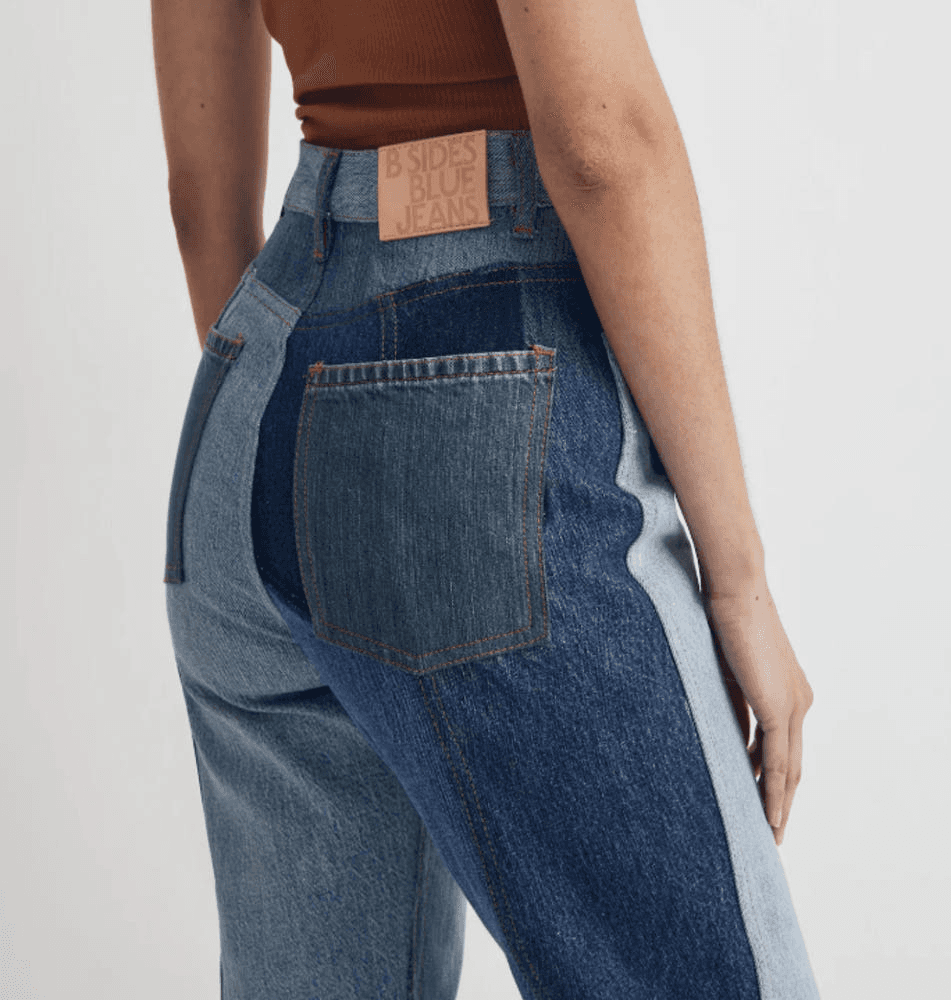 [비사이드] B SIDES PLEIN JEAN REWORK VINTAGE INDIGO 5
