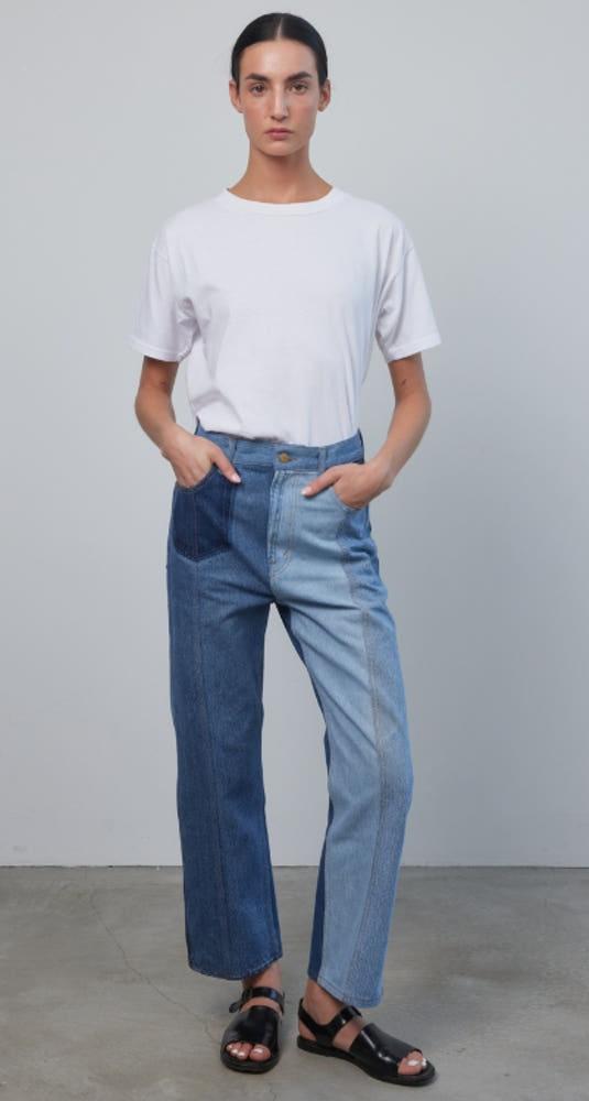[비사이드] B SIDES PLEIN JEAN REWORK VINTAGE INDIGO 2