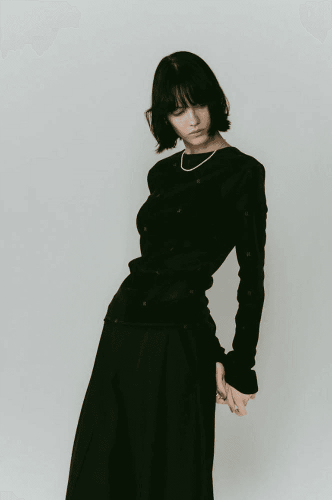 [크누스마프] KNUTH MARF 투웨이 벨루어 탑 BLACK 6