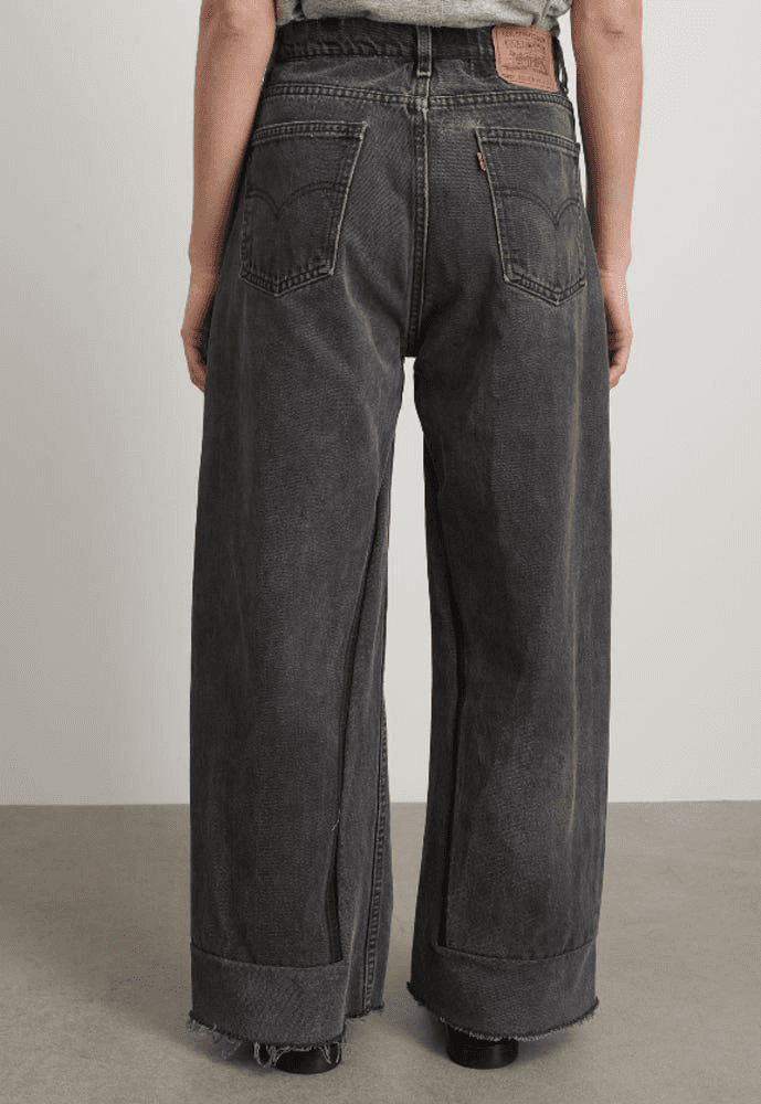 [비사이드] B SIDES REWORKED CULOTTE-VINTAGE BLACK 7