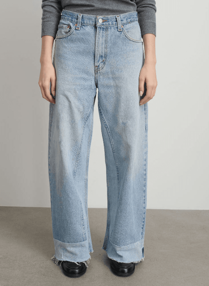 [비사이드] B SIDES REWORKED CULOTTE-VINTAGE INDIGO 6