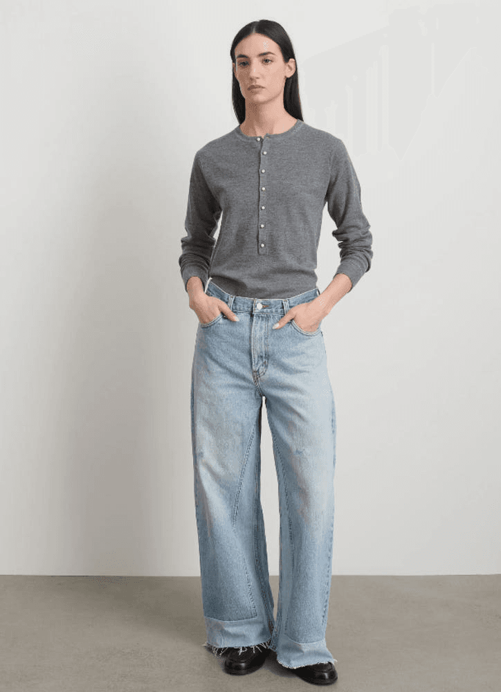[비사이드] B SIDES REWORKED CULOTTE-VINTAGE INDIGO 2
