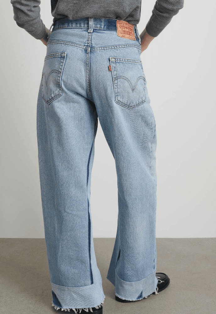 [비사이드] B SIDES REWORKED CULOTTE-VINTAGE INDIGO 7