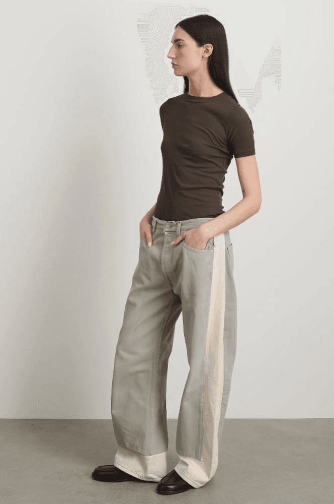 [비사이드] B SIDES REWORKED SLOUCH-VINTAGE GREY 10