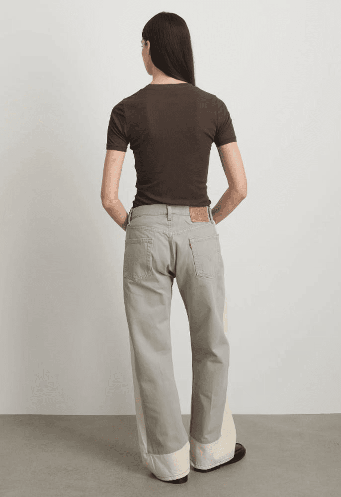 [비사이드] B SIDES REWORKED SLOUCH-VINTAGE GREY 4