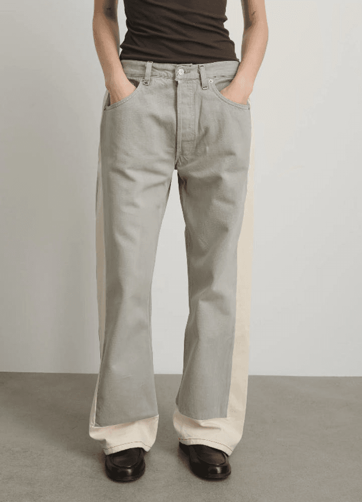 [비사이드] B SIDES REWORKED SLOUCH-VINTAGE GREY 6