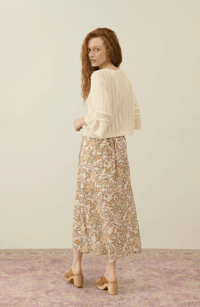 [루이스미샤]  루시아 스커트 LUCIA-CREAM MIMOSA SPRING 3