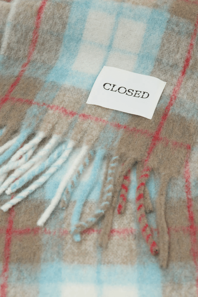 [클로즈드] CLOSED 스카프 다크 베이지 4