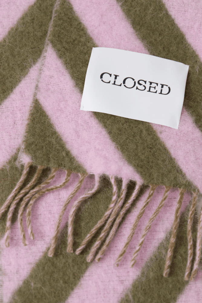 [클로즈드] CLOSED 스카프 플라밍고 핑크 4
