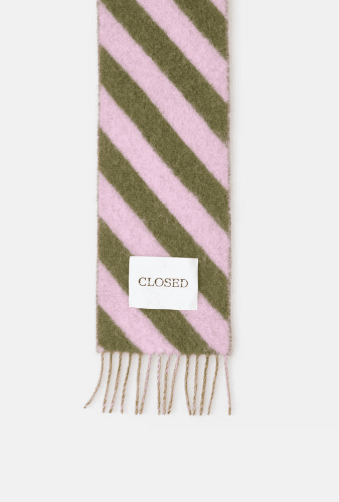 [클로즈드] CLOSED 스카프 플라밍고 핑크 6