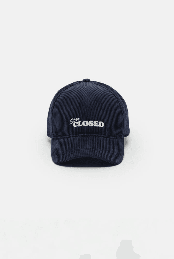 [클로즈드] CLOSED CAP 코듀로이 캡 모자 네이비 8