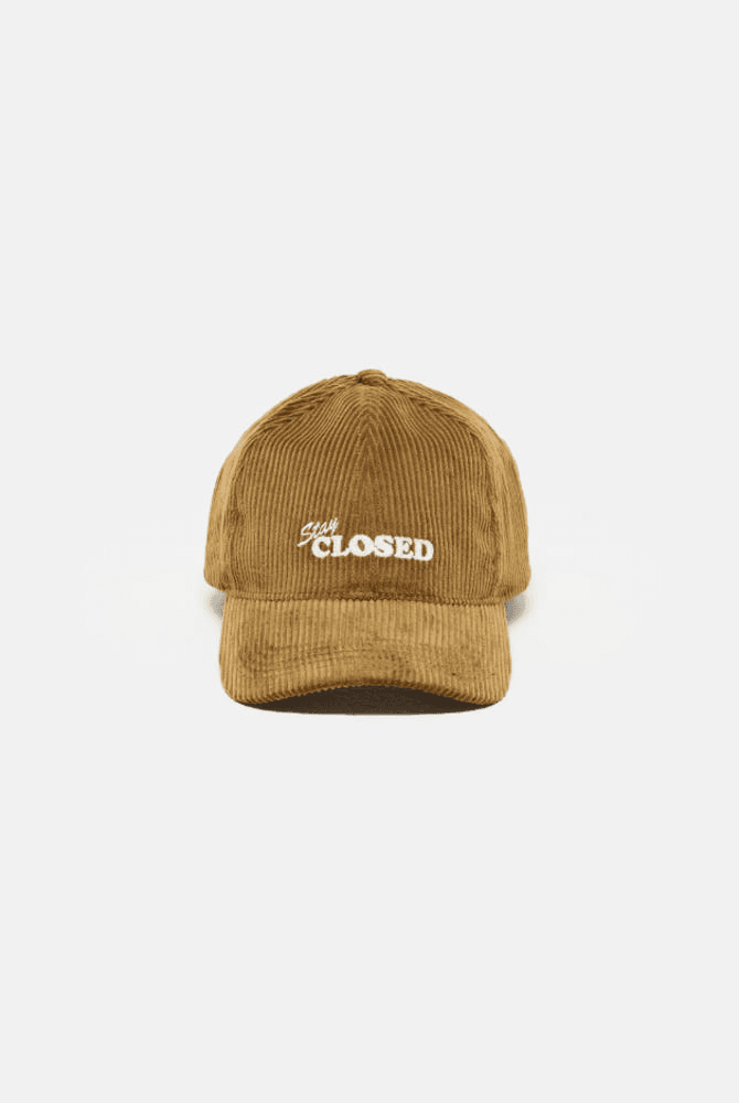 [클로즈드] CLOSED CAP 코듀로이 캡 모자 카키브라운 8