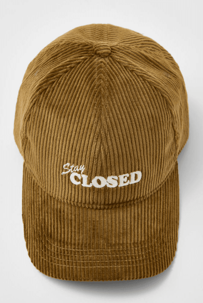 [클로즈드] CLOSED CAP 코듀로이 캡 모자 카키브라운 3