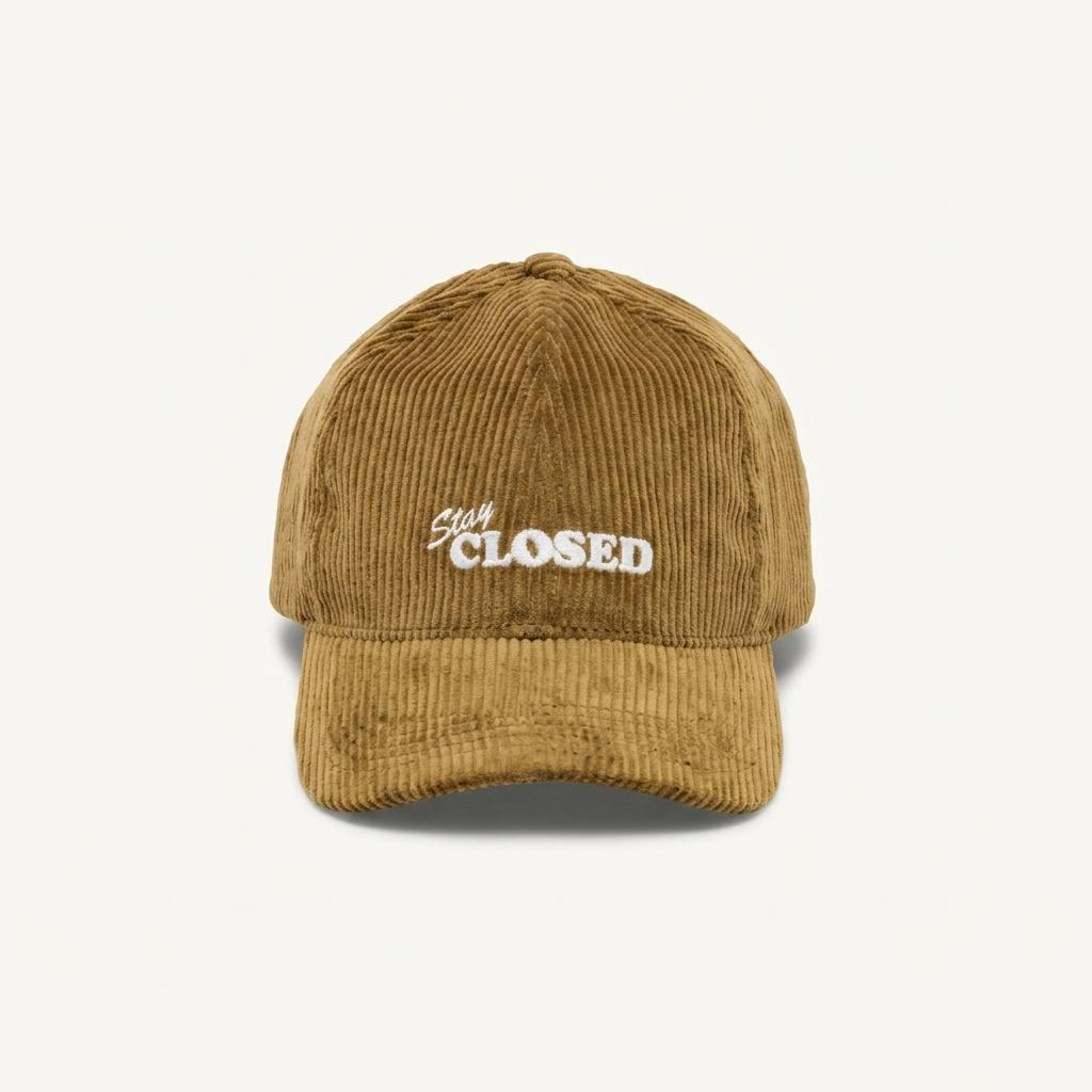 [클로즈드] CLOSED CAP 코듀로이 캡 모자 카키브라운 1