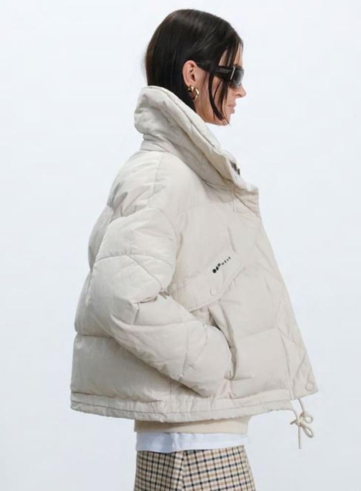 [우프웨어] OOFWEAR 퍼프 패딩 자켓 아이보리 2