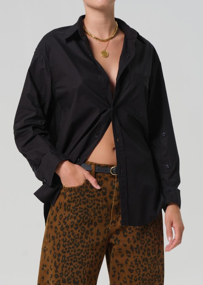 [시티즌]  카일라 셔츠 블랙 KAYLA SHIRT BLACK 4