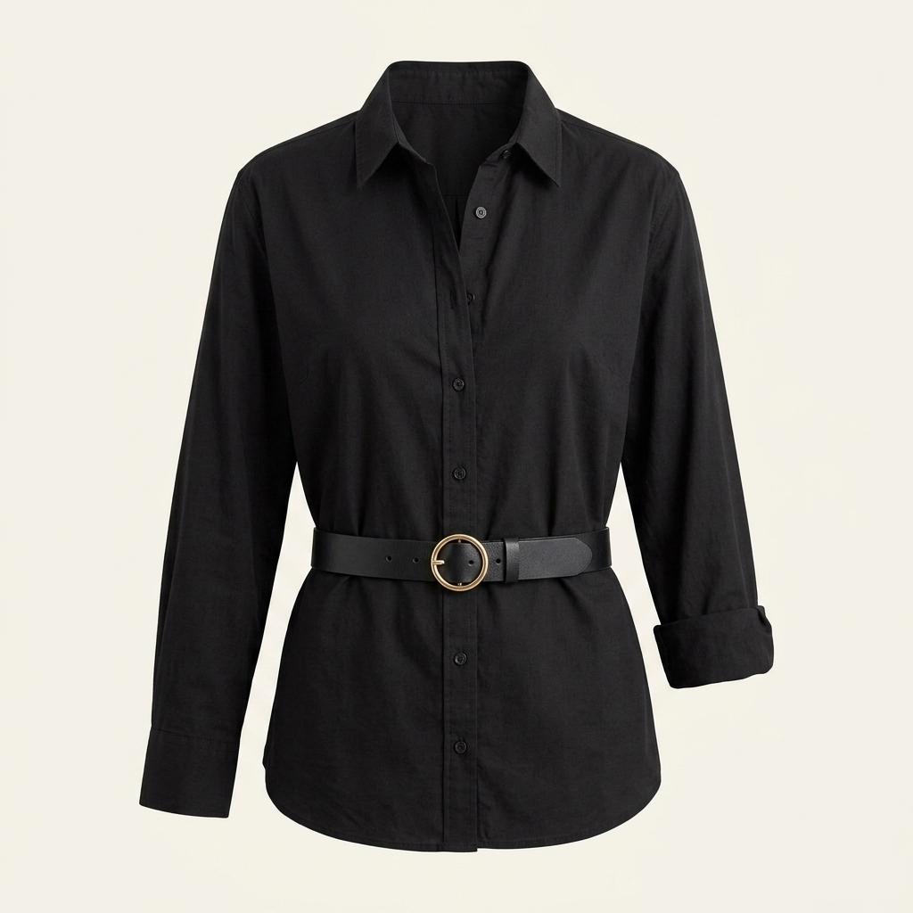 [시티즌]  카일라 셔츠 블랙 KAYLA SHIRT BLACK 1