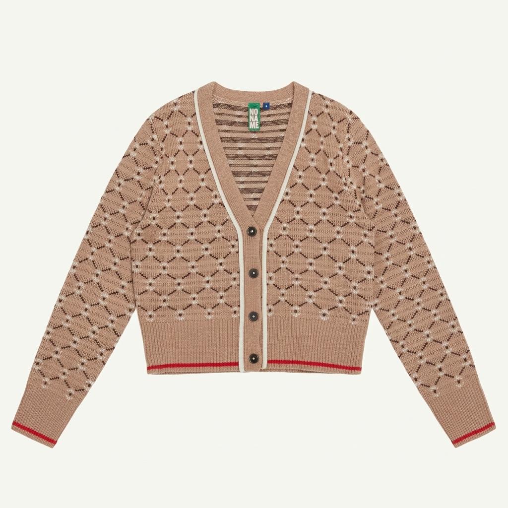[노네임] NONAME 지오 자카드 가디건 GEO JACQUARD CARDIGAN 1