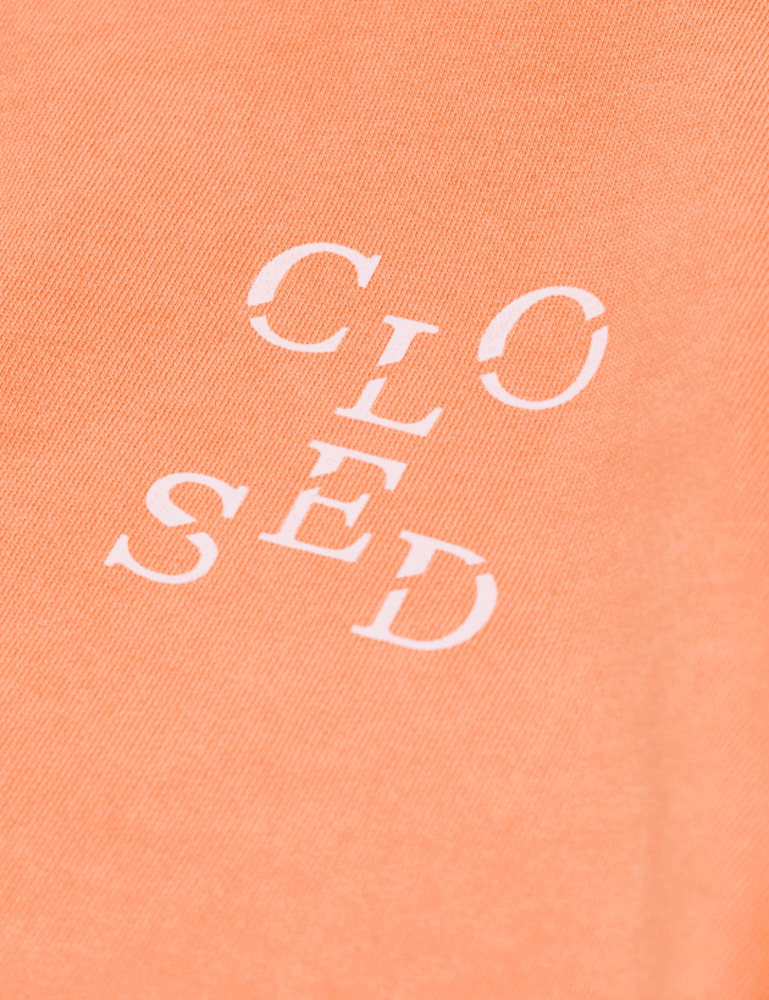 [클로즈드] CLOSED 프린티드 스웻셔츠 오렌지 7