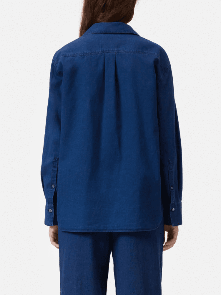 [클로즈드] CLOSED 에이시메트릭 셔츠 ASYMMETRIC SHIRT 네이비 5