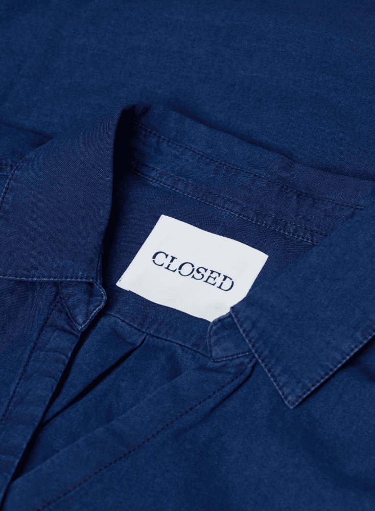 [클로즈드] CLOSED 에이시메트릭 셔츠 ASYMMETRIC SHIRT 네이비 7