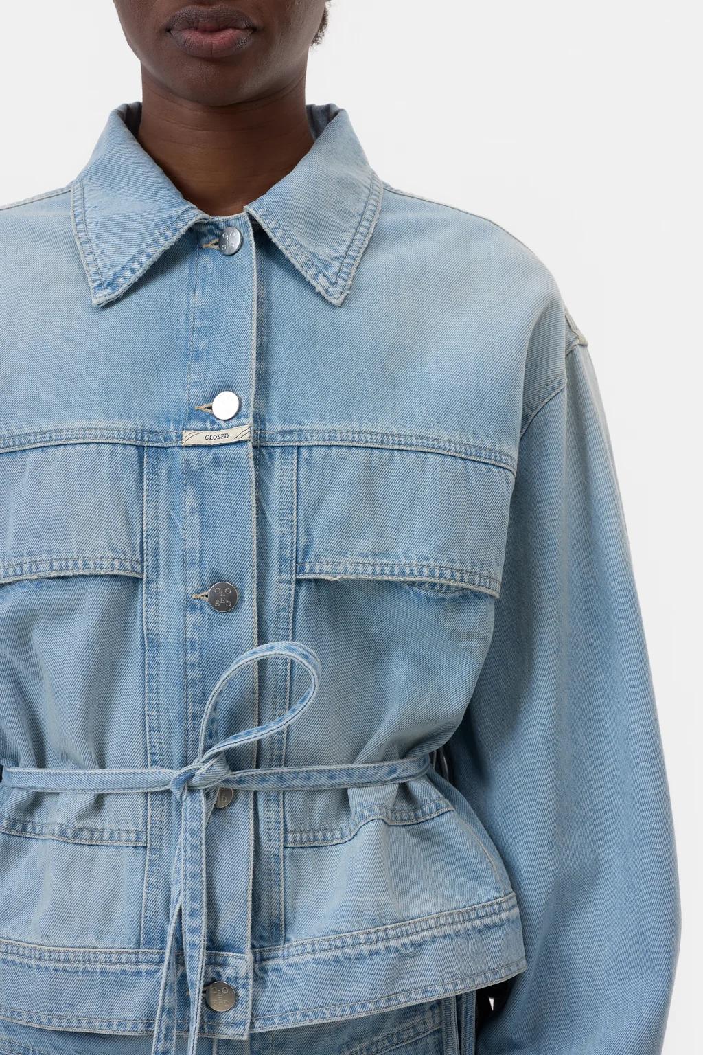 [클로즈드] CLOSED 랩 데님 자켓 WRAP DENIM JACKET 6
