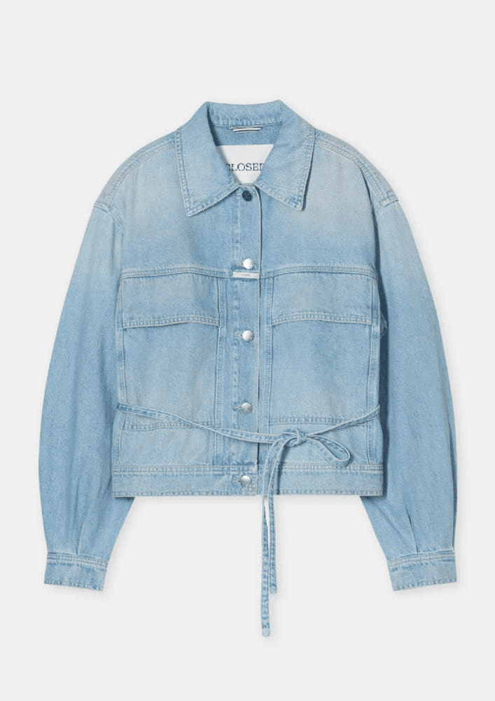 [클로즈드] CLOSED 랩 데님 자켓 WRAP DENIM JACKET 2