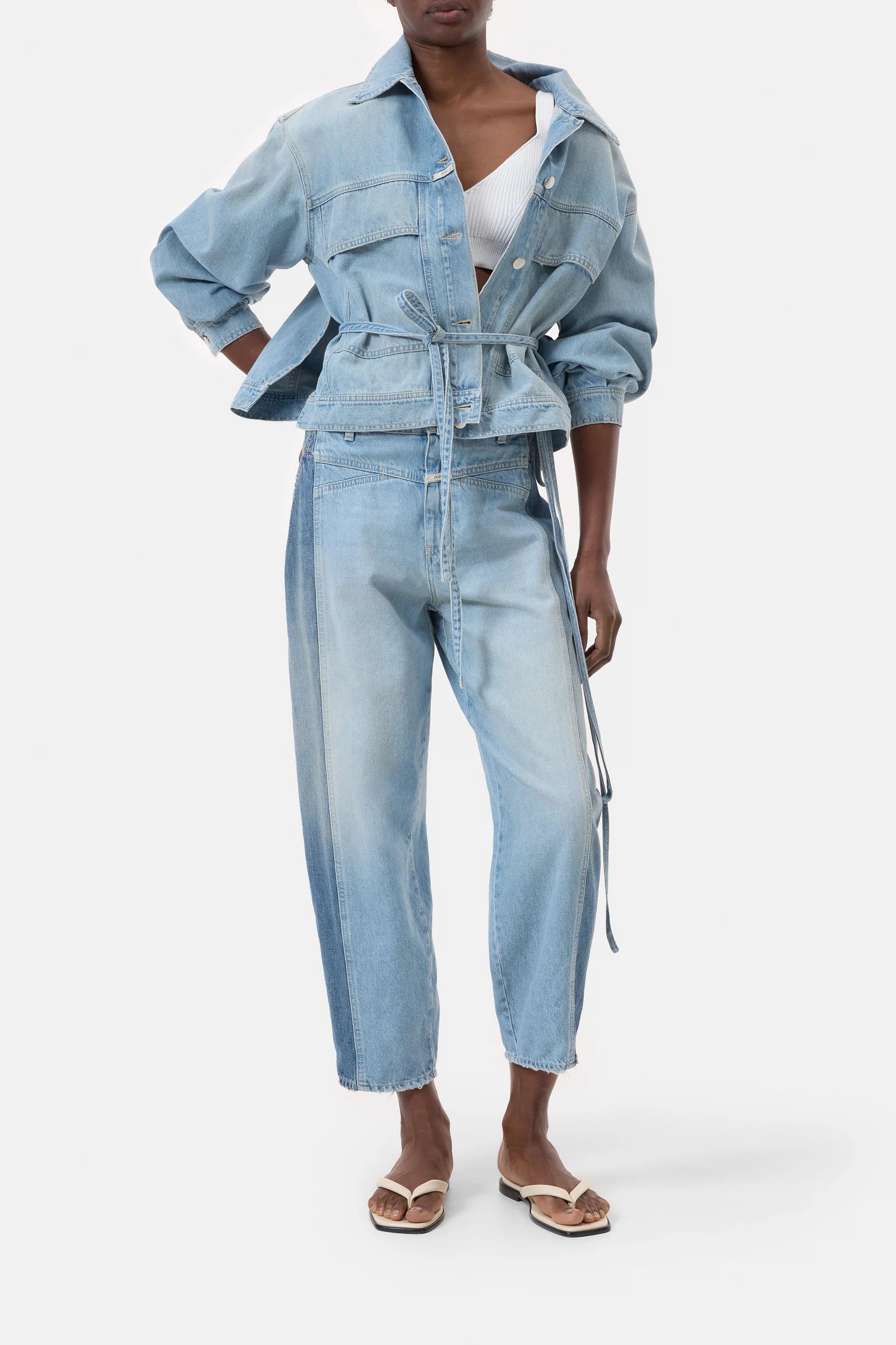 [클로즈드] CLOSED 랩 데님 자켓 WRAP DENIM JACKET 3