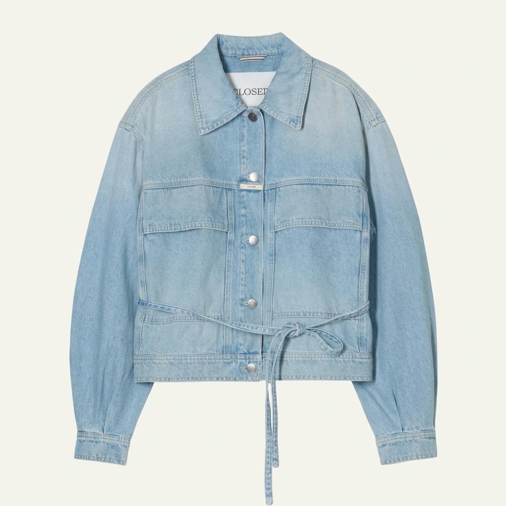 [클로즈드] CLOSED 랩 데님 자켓 WRAP DENIM JACKET 1