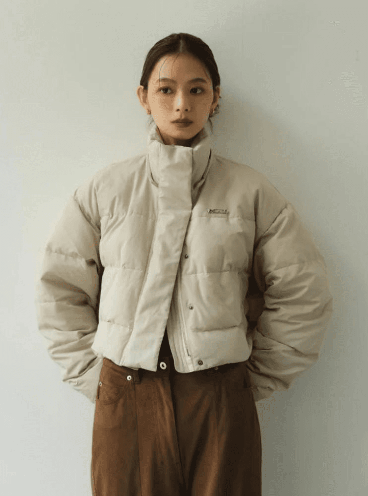 [크누스마프] KNUTH MARF 2WAY 숏 다운 자켓 블루그린 9