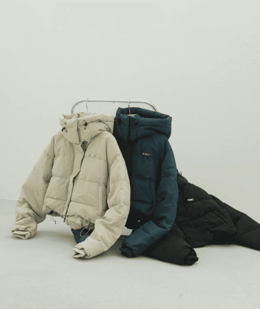 [크누스마프] KNUTH MARF 2WAY 숏 다운 자켓 블랙 2
