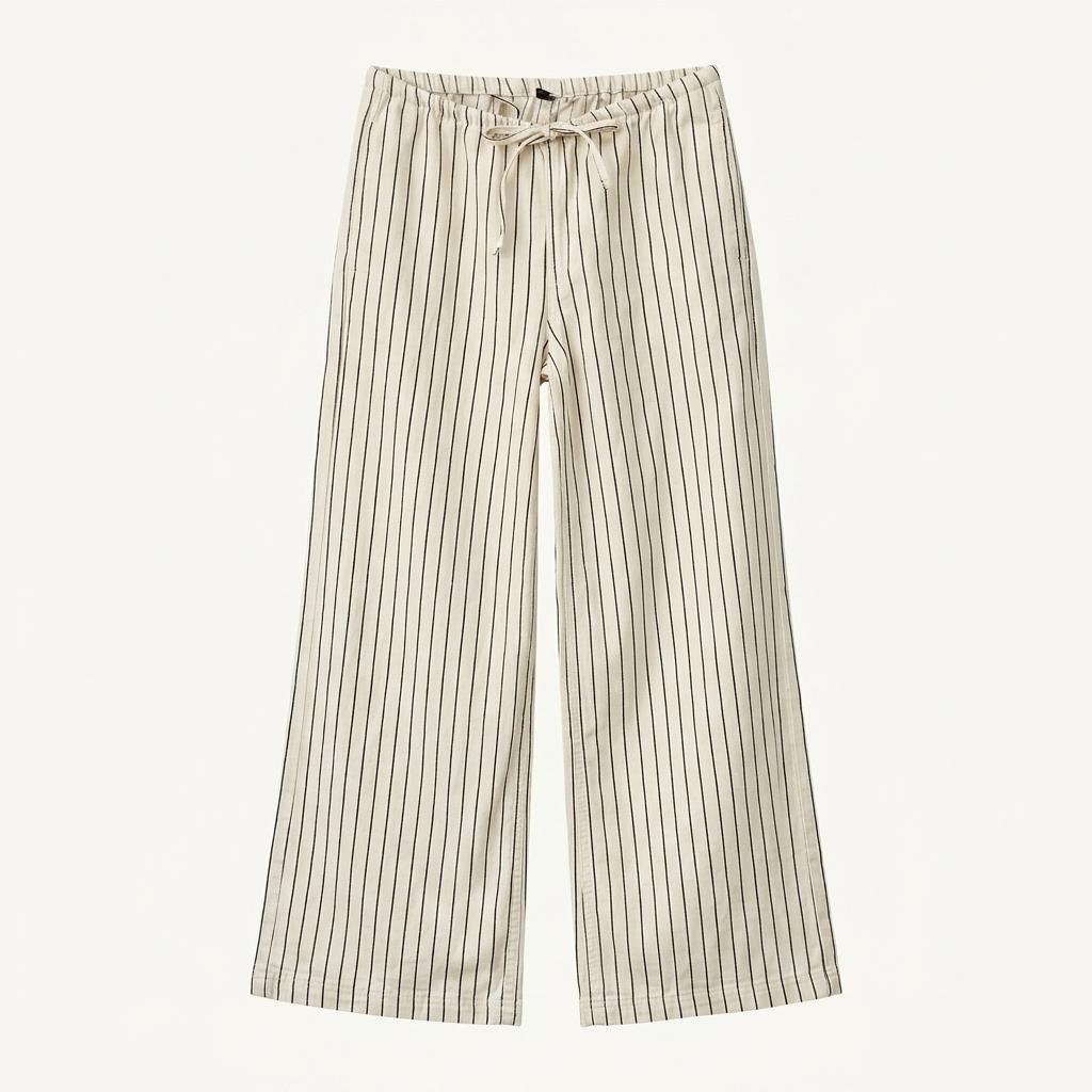 H&M DIVIDED 스트라이프 패턴 와이드 팬츠179 1