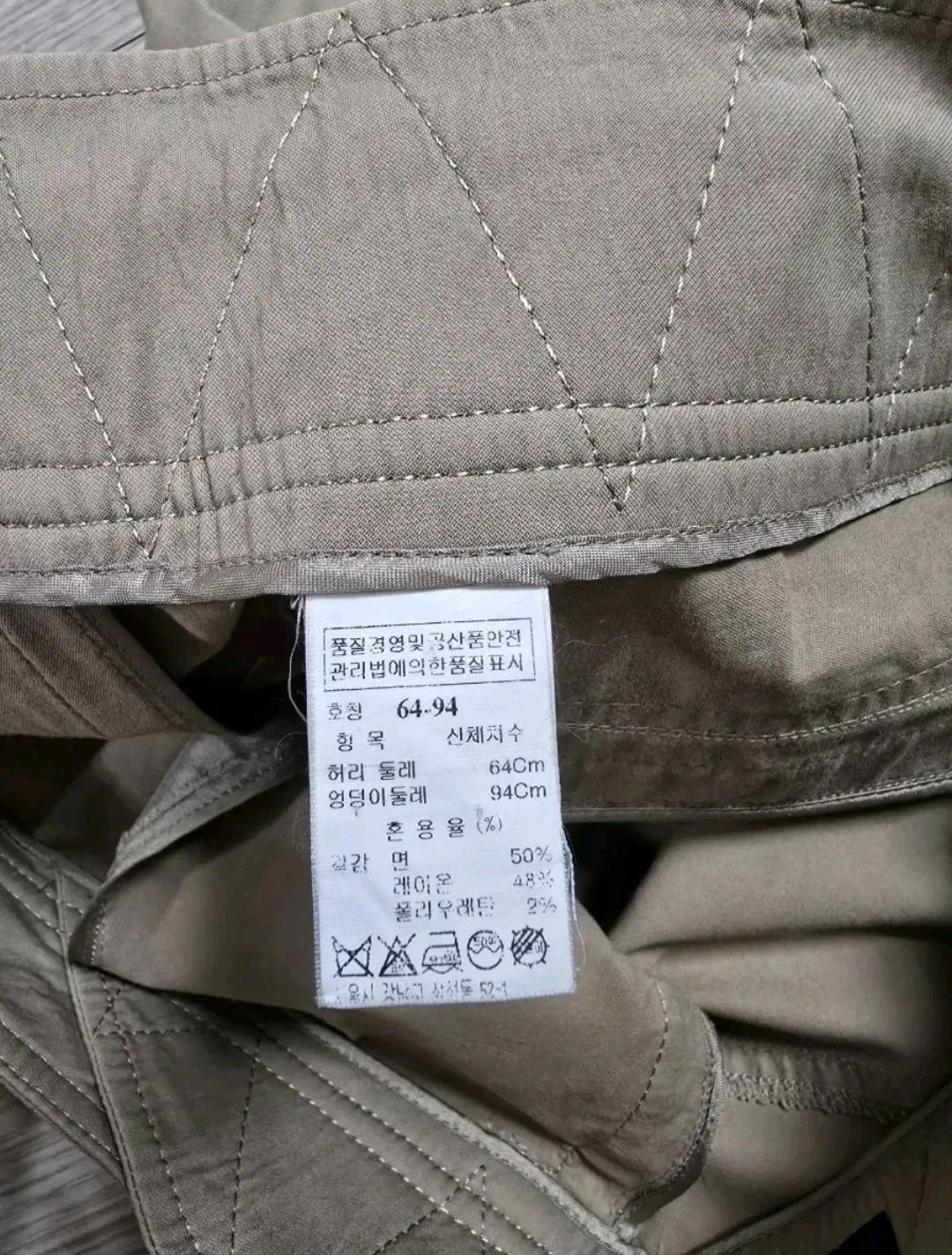 한섬 타임 원턱 슬랙스 팬츠 9