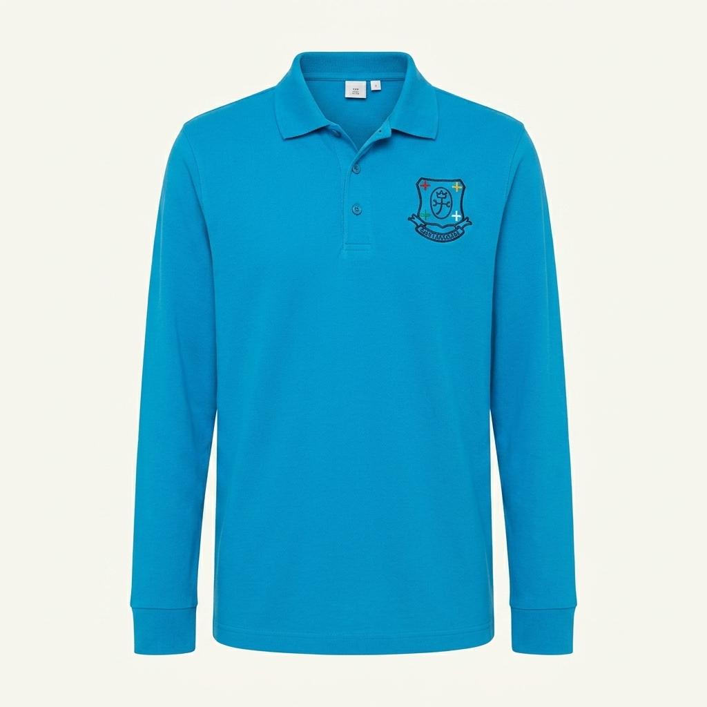105,XL)) CASTEL BAJAC 까스텔바작 카라 긴팔티셔츠 1