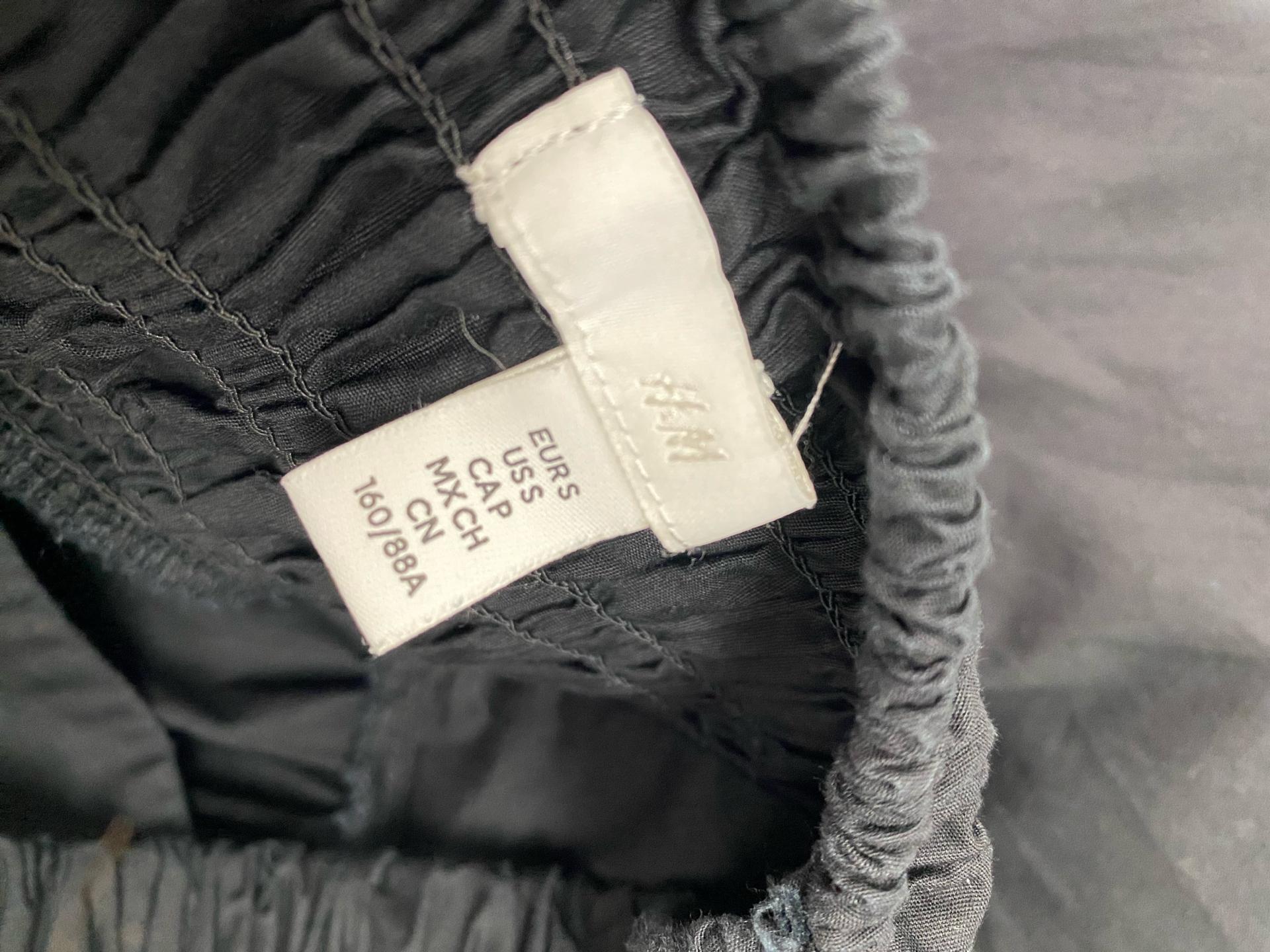 H&M 블랙 뷔스티에 롱 원피스 8