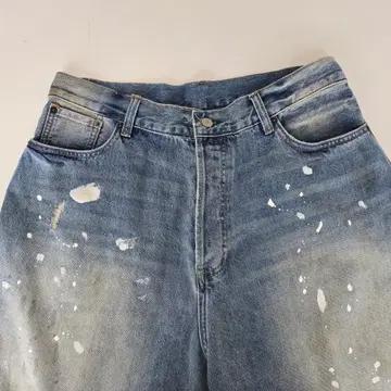 아크네 스튜디오 페인팅 데님 배기팬츠 EUR46 4