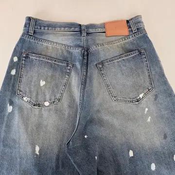 아크네 스튜디오 페인팅 데님 배기팬츠 EUR46 5