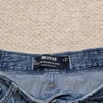 Hollister 홀리스터 y2k 데님 숏 팬츠 청반바지 3